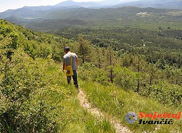 Adrijano se spušta sa Žbevnice Adrijano se spušta sa Žbevnice