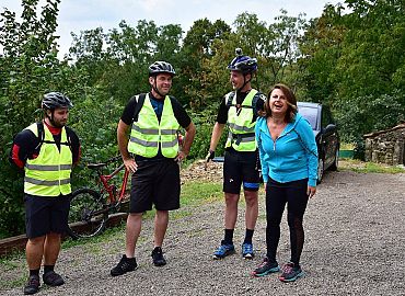 I nacelnica opcine je dosla podrzati biciklijadu I nacelnica opcine je dosla podrzati biciklijadu