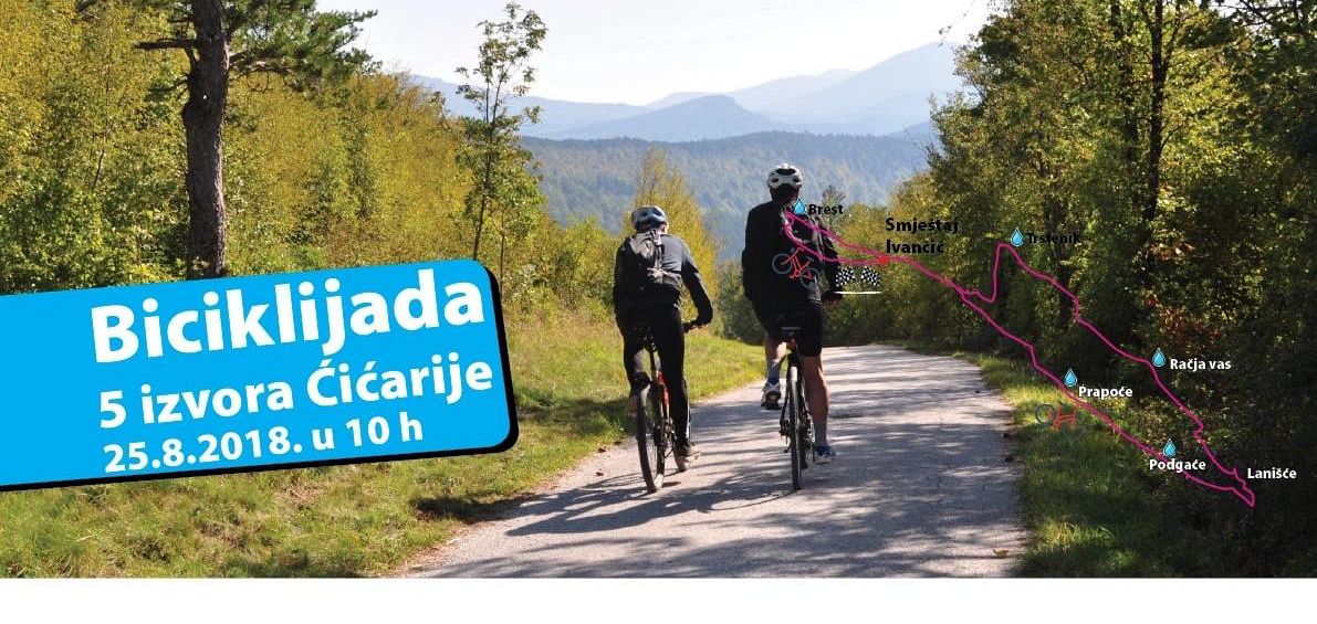 Biciklijada 5 izvora Cicarije plakat v4 Biciklijada 5 izvora Cicarije plakat v4